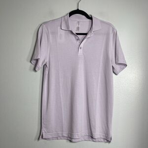 OUTDOOR VOICES Birdie Polo Shirt Size XXS Lavender NEW Golf Unisex Casual Preppy